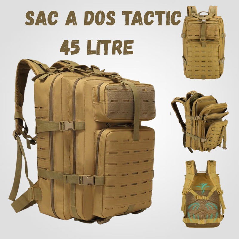 sac a dos tactique 45 litre